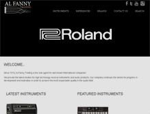 Tablet Screenshot of alfanny.com